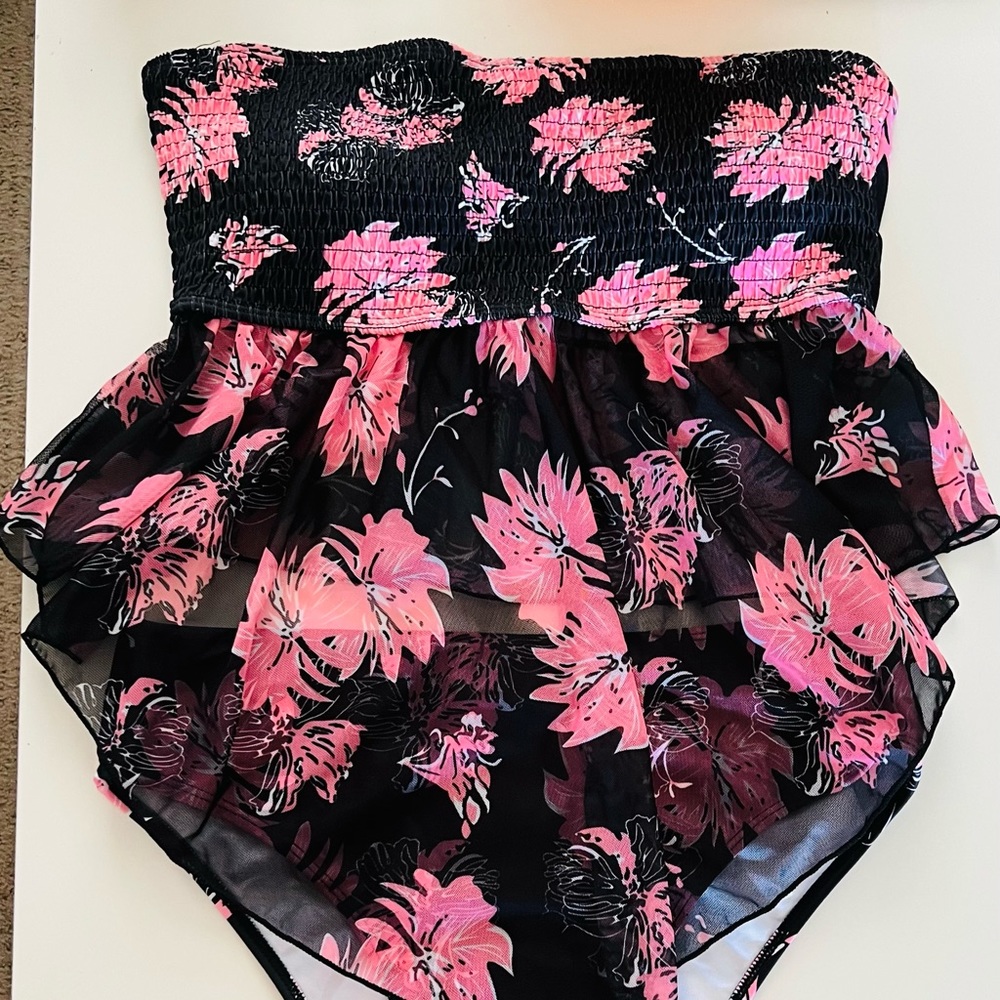 SHEIN mesh two piece swimsuit